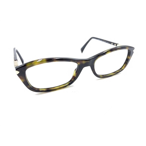 Prada VPR 04P 2AU-1O1 Tortoise Brown Gold Eyeglasses Frames 52-17 135 Italy - Picture 1 of 12